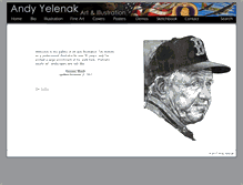 Tablet Screenshot of andyyelenak.com